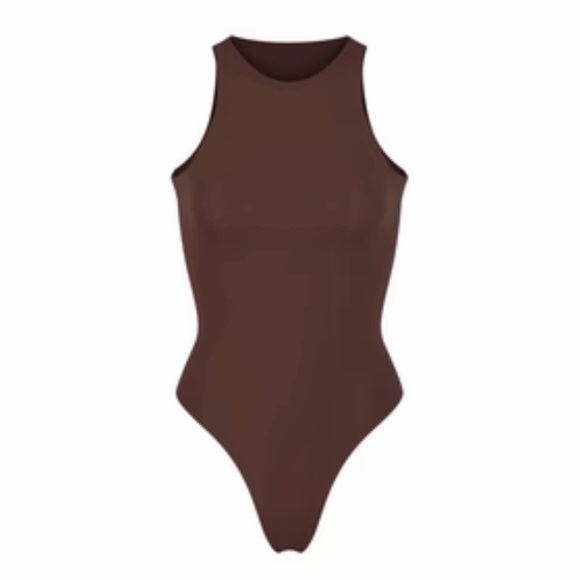 SKIMS Tops - Skims FITS EVERYBODY HIGH NECK BODYSUIT in onyx